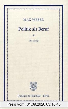 Politik als Beruf