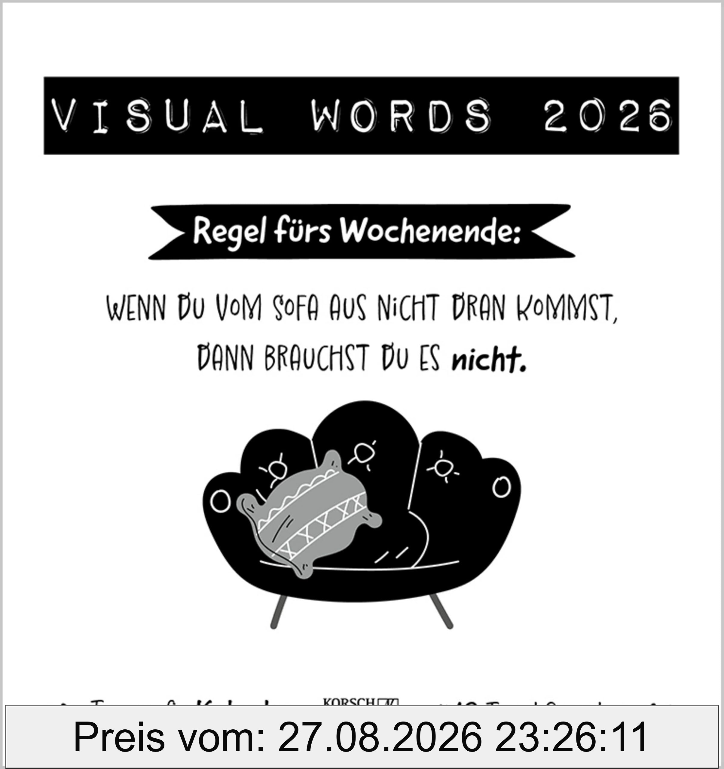 Visual Words Black 2026