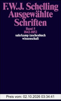 Ausgewählte Schriften in 6 Bänden: Band 5: 1842-1852. Erster Teilband (suhrkamp taschenbuch wissenschaft)