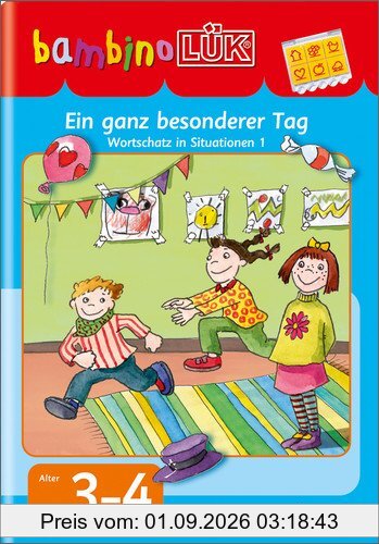 bambinoLÜK-System / bambinoLÜK: Ein besonderer Tag: Wörter im Kontext 1