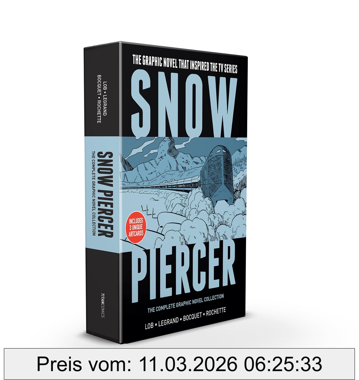 Jean-Marc Rochette Snowpiercer, 3 Vols., The Complete Graphic Novel Collection (Snowpiercer, 1-3)