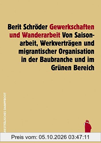 Gewerkschaften und Wanderarbeit: Von Saisonarbeit, Werkverträgen und migrantischer Organisierung in der Baubranche und im Grünen Bereich