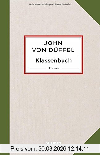 Klassenbuch: Roman