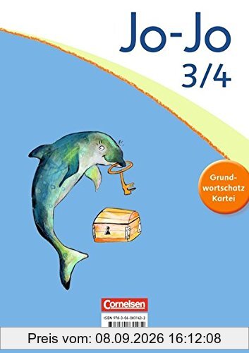 Jo-Jo Sprachbuch - Zu allen Ausgaben: 3./4. Schuljahr - Wörterkartei Grundwortschatz