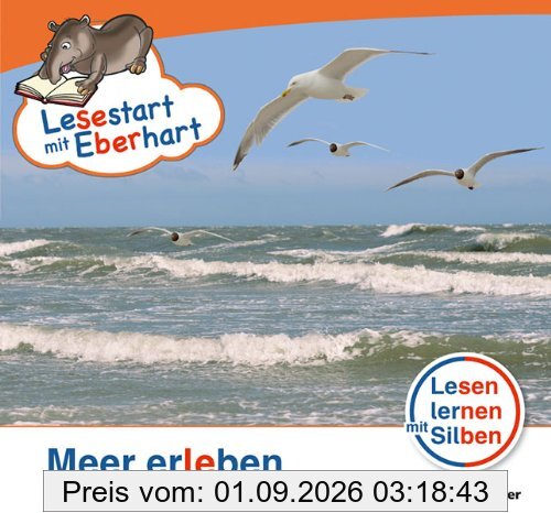 Lesestart mit Eberhart - Meer erleben: Lesen lernen mit Silben - Themenhefte für Erstleser - Lesestufe 2