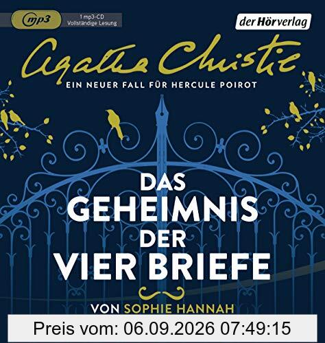 Das Geheimnis der vier Briefe: Ein neuer Fall für Hercule Poirot (Agatha-Christie-Krimis, Band 3)