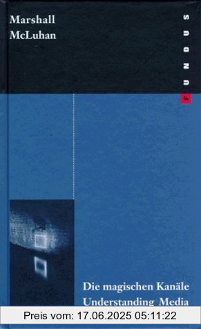 Binding : Gebundene Ausgabe, Edition : 2. Aufl., Label : Verlag der Kunst Dresden, Publisher : Verlag der Kunst Dresden, medium : Gebundene Ausgabe, numberOfPages : 544, publicationDate : 1995-01-01, authors : McLuhan, Herbert M., languages : german, ISBN : 3364003084