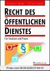 Recht des öffentlichen Dienstes