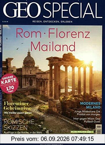 GEO Special / GEO Special 05/2018 - Rom, Florenz, Mailand