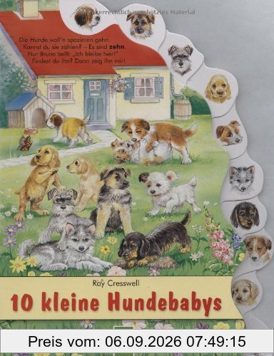 Zehn kleine Hundebabys