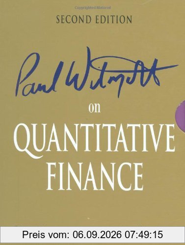 Paul Wilmott on Quantitative Finance: 3 Volume Set