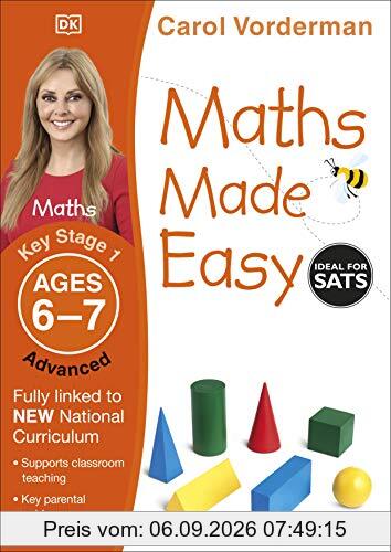 Maths Made Easy Ages 6-7 Key Stage 1 Advanced (Made Easy Workbooks)