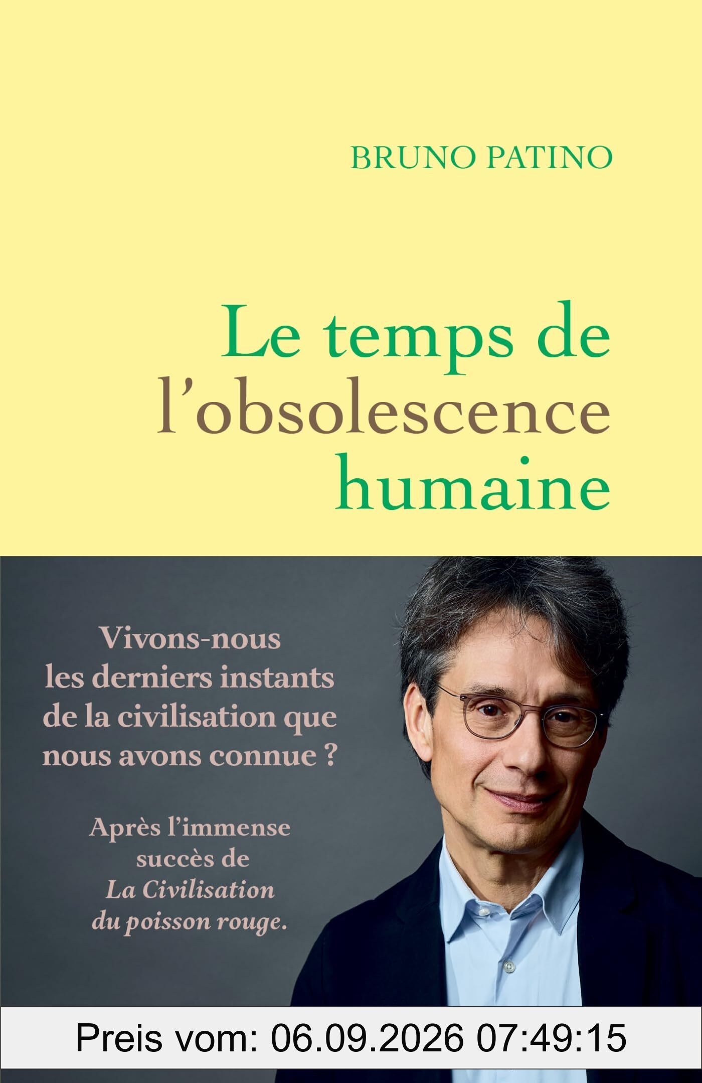 Le temps de l'obsolescence humaine