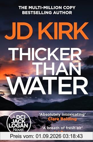Thicker than Water (DCI Logan Crime Thrillers)