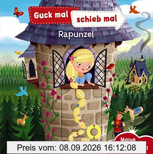 Guck mal, schieb mal! Meine ersten Märchen - Rapunzel: Pappbilderbuch ab 2 Jahre