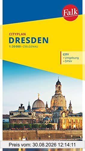 Falk Cityplan Dresden 1:20.000