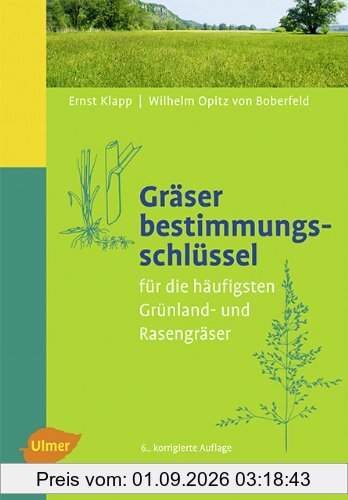 Gräserbestimmungsschlüssel: Für die häufigsten Grünland- und Rasengräser
