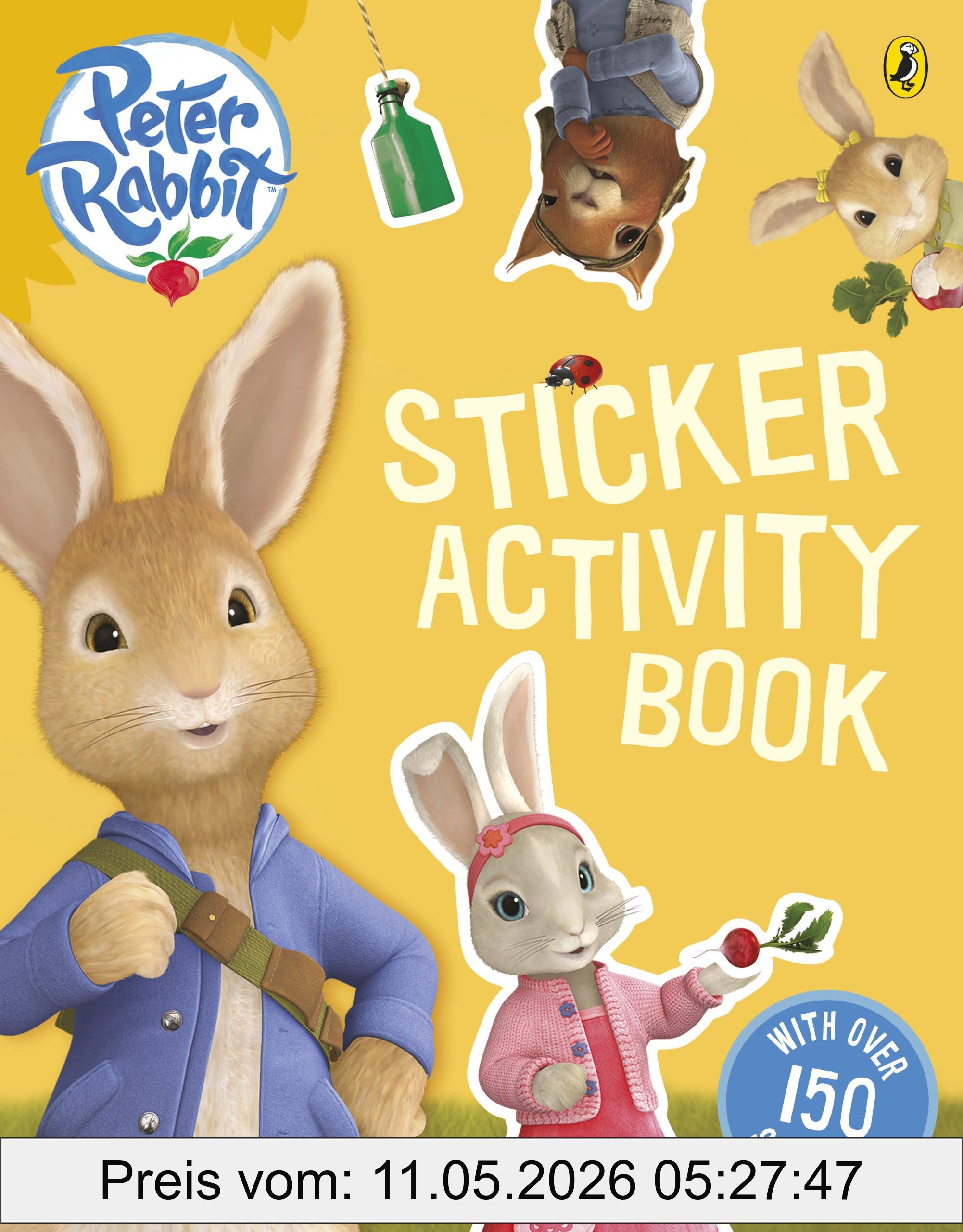Puffin Peter Rabbit Animation, Sticker Activity Book (Bp Animation)