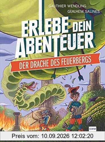 Der Drache des Feuerbergs (Rätselabenteuer für Kinder ab 8 Jahren, Spielebuch, stundenlanger Rätselspaß)): Erlebe dein Abenteuer