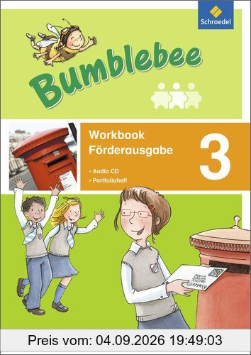 Bumblebee 3 + 4: Bumblebee - Ausgabe 2013 für das 3. / 4. Schuljahr: Förderheft - Inklusion 3 plus Portfolioheft und Pupil's Audio-CD