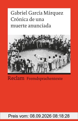 Crónica de una muerte anunciada: (Fremdsprachentexte)