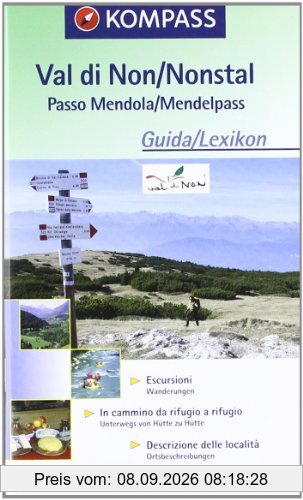 Val di Non / Nonstal 1 : 50 000: Passo Mendola / Mendelpass. Escursioni, Bike, Sci alpinismo / Wandern, Rad, Skitouren. GPS-genau.