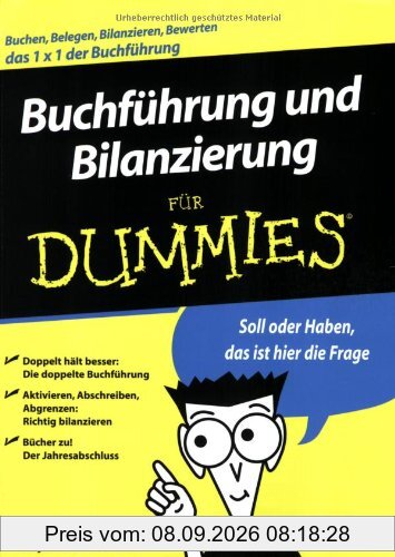 Buchführung und Bilanzierung für Dummies