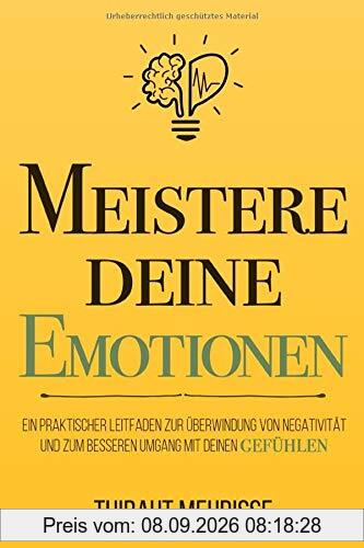 Meistere Deine Emotionen: Ein praktischer Leitfaden zur Überwindung von Negativität und zum besseren Umgang mit deinen Gefühlen