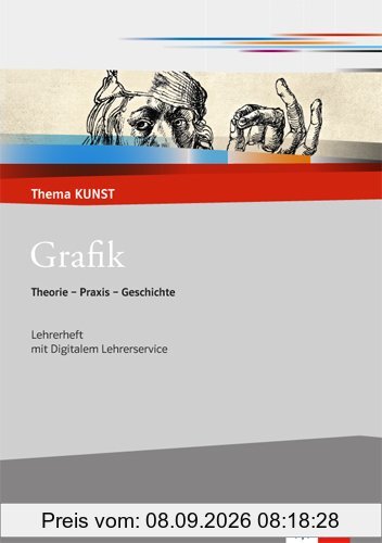 Grafik: Lehrerheft mit digitalem Lehrerservice (Thema Kunst Sekundarstufe II)