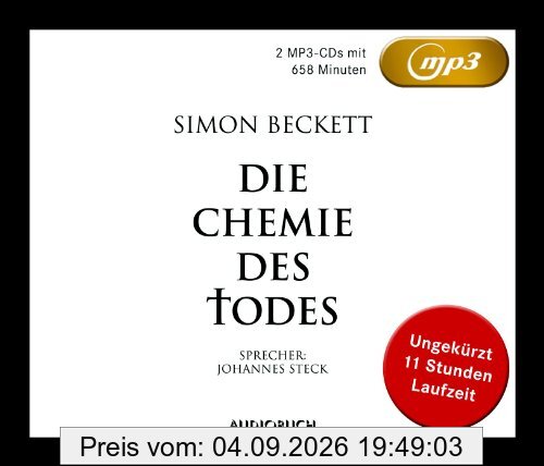 Die Chemie des Todes (MP3-CDs ungekürzt)