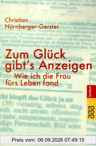 Zum Glück gibt's Anzeigen