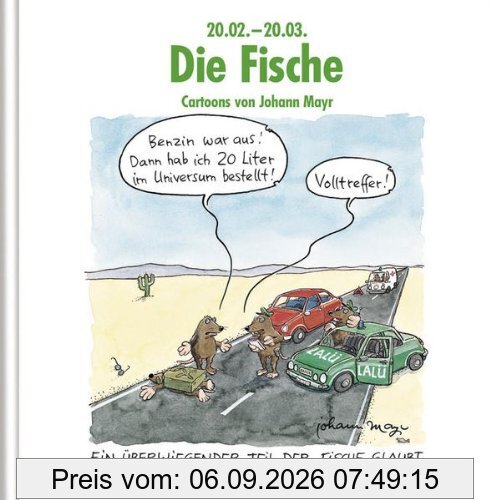 Die Fische: Cartoon-Geschenkbuch