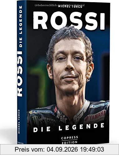 Rossi: Die Legende. Biografie und Rückblick auf 20 Jahre Karriere im Motorrad-Rennsport. Hintergründe zu seinen Siegen im MotoGP und zu seinen WM-Titeln. Aktualisierte Neuauflage.