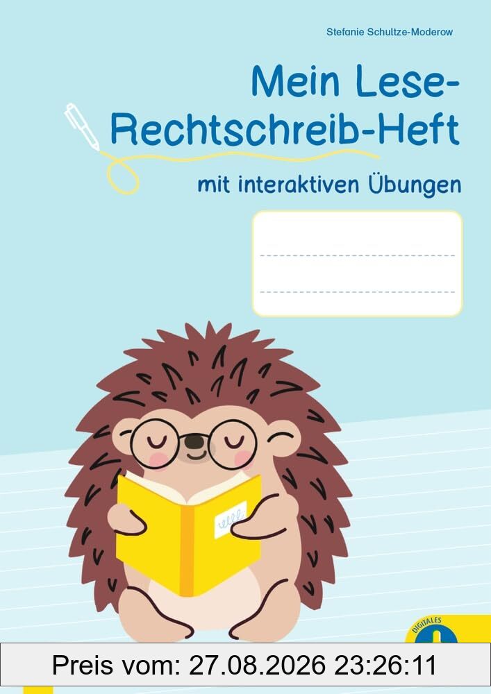 Mein Lese-Rechtschreib-Heft, mit interaktiven Übungen: Übungsheft zur Förderung bei LRS