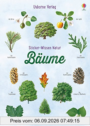 Sticker-Wissen Natur: Bäume
