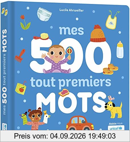Mes 500 tout premiers mots