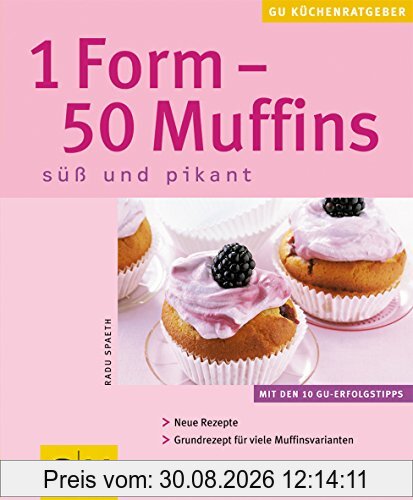 1 Form - 50 Muffins. Süß und pikant