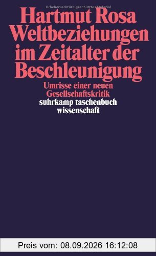 Weltbeziehungen im Zeitalter der Beschleunigung: Umrisse einer neuen Gesellschaftskritik (suhrkamp taschenbuch wissenschaft)