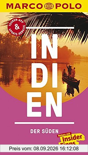 MARCO POLO Reiseführer Indien Der Süden: Reisen mit Insider-Tipps. Inklusive kostenloser Touren-App & Update-Service