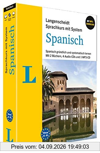Langenscheidt Spanisch mit System: Spanisch gründlich und systematisch lernen. Mit 2 Büchern, MP3-Download und 5 CDs (Langenscheidt mit System)