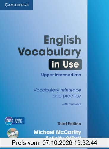 English Vocabulary in Use - Upper-intermediate (Third Edition). Book with answers and CD-ROM
