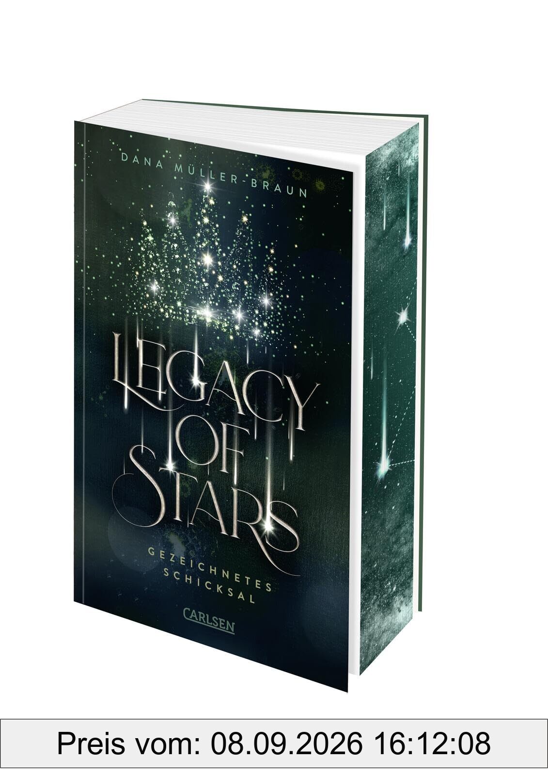 Legacy of Stars 1: Gezeichnetes Schicksal: Royale Enemies to Lovers Fantasy Romance zwischen einem dunklen Prinzen und der Erbin der Sterne | Limitierte Auflage mit Farbschnitt (1)