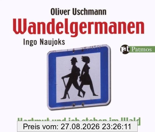 Wandelgermanen - Hartmut und ich stehen im Wald