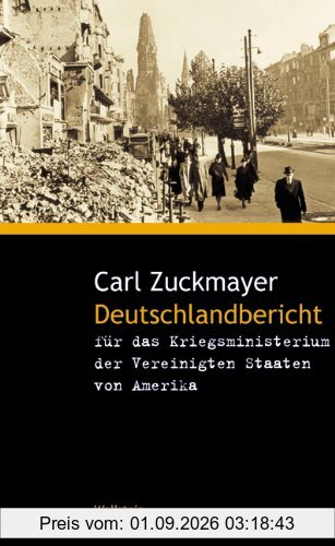 Deutschlandbericht für das Kriegsministerium der Vereinigten Staaten von Amerika