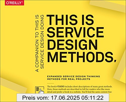 Brand : O'Reilly Media, Binding : Taschenbuch, Label : O'Reilly Media, Inc., Publisher : O'Reilly Media, Inc., PackageQuantity : 1, medium : Taschenbuch, numberOfPages : 240, publicationDate : 2018-08-09, authors : Marc Stickdorn, Markus Edgar Hormess, Adam Lawrence, Jakob Schneider, ISBN : 1492039594