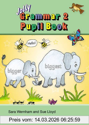 Sara Wernham Grammar 2 Pupil Book, In Precursive Letters (British English Edition) (Jolly Phonics Grammar)