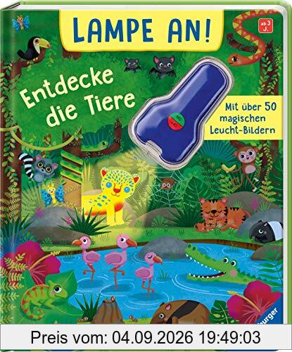 Lampe an! Entdecke die Tiere