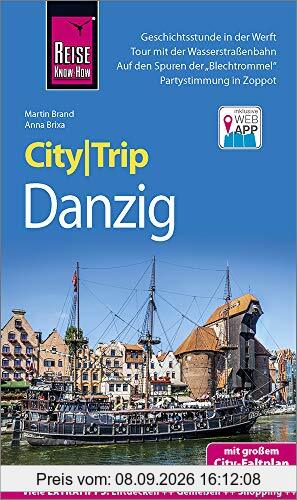 Reise Know-How CityTrip Danzig: Reiseführer mit Stadtplan und kostenloser Web-App