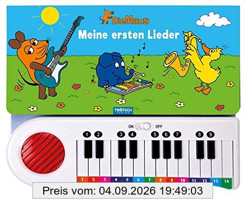 Meine ersten Lieder Die Maus: mit kleinem Mini-Keyboard