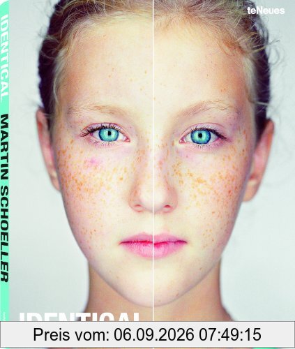 Identical portraits of twins
